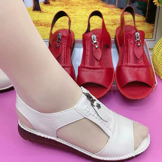 Sandalias antideslizantes con suela suave y cómoda para mujeres