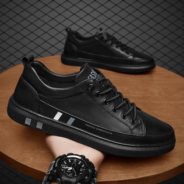 Zapatos Casuales De Cuero Hombre Conters Clq3-dh-11 Marrón | Cuotas Sin