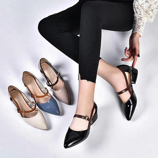 Sandalias cómodas de mujer, zapatos de piel.🌸 Compra 2 pares envío gratis🌸
