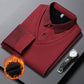 🎁Camisa de punto de dos piezas con solapa para hombre