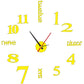 🕒Reloj de Pared Moderno DIY Sin Perforaciones