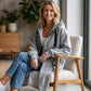 🍂 OFERTA DE TEMPORADA · -50% | Sudadera Larga con Capucha para Mujer
