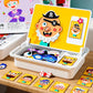 🧩 55% DE DESCUENTO ! 🎨 Puzzles Magnéticos de Vestir para Caras - Juego Educativo de Doble Cara para Niños, Ideal para Viajes y Aprendizaje Creativo ✨🧒