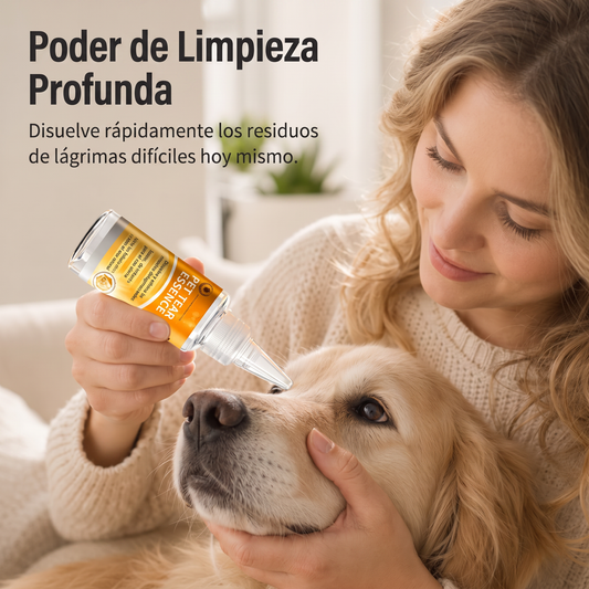 🐶💧 Cuidado ocular suave para mascotas | Gotas limpiadoras no agresivas, eliminan las secreciones oculares y las impurezas ✅
