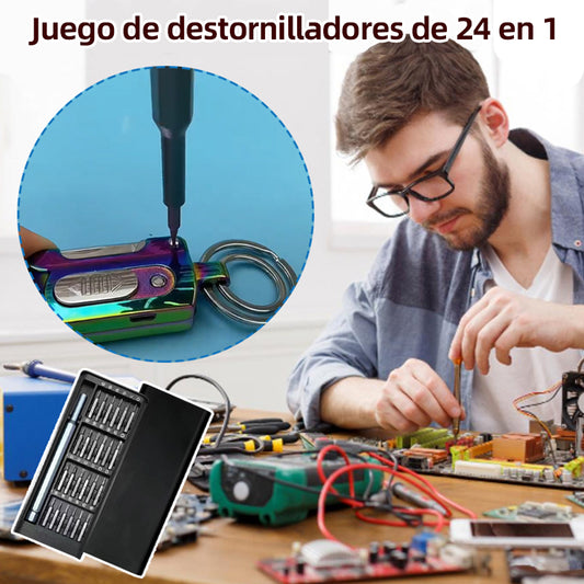 (🔥49% de descuento en ventas calientes)Juego de destornilladores 24 en 1