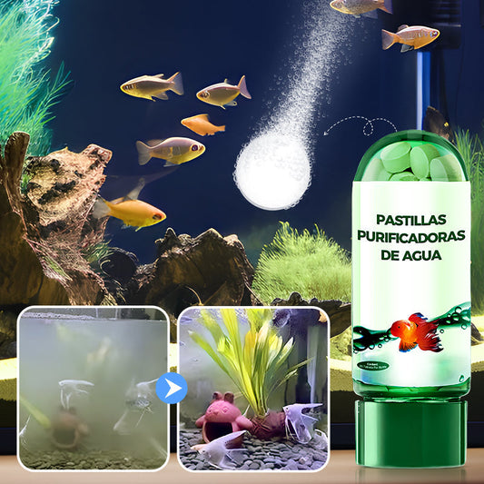 💧🐠 ¡OFERTA 50% OFF! Tabletas de Purificación de Agua para Acuarios – Agua Cristalina y Peces Saludables