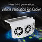 El nuevo artefacto de refrigeración solar para coches [extractor de aire de circulación]
