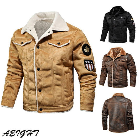 🔥Chaqueta de cuero para hombre, informal y abrigada: ¡duradera, elegante y cómoda! 🚛Envío gratis