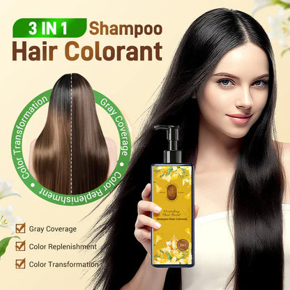 💥Oferta por tiempo limitado💥Colorante nutritivo para el cabello a base de plantas🎁 Regalo🎁 Cepillo para teñir el cabello