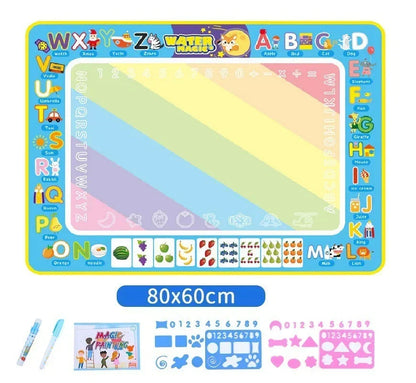 50% DE DESCUENTO🎁Agua Doodle Mat, Aqua Pintura Dibujo Mat Mess Free Aprendizaje Toy Mat
