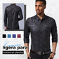 👔 SIEMPRE IMPECABLE | Camisa Antiarrugas para Hombre -50%