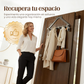 🚪✨ Sistema para Colgar Puertas sin Taladros – 6 Ganchos Extra Anchos, ¡Instalación Rápida y Fácil! 🔧⚡