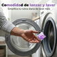 ⏰🔥 ¡Gran Venta 2026 – 50% OFF! 💧 Cápsulas de Detergente 5 en 1 para Ropa – Almizcle Blanco, 80 Unidades 👕✨