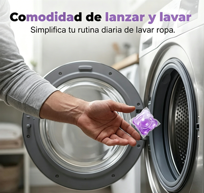 ⏰🔥 ¡Gran Venta 2026 – 50% OFF! 💧 Cápsulas de Detergente 5 en 1 para Ropa – Almizcle Blanco, 80 Unidades 👕✨
