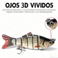 ⏰🔥 ¡Oferta Especial 50% OFF! 🎣 Señuelo Biónico Multisegmentado – Movimiento Realista que Atrae Grandes Peces 🌊🐟