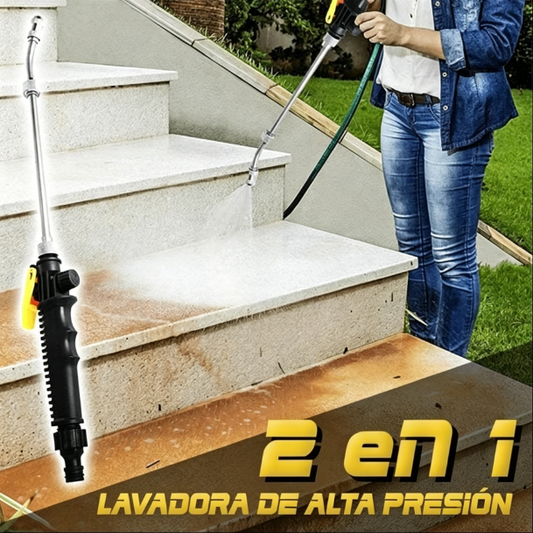 ⏰🔥 ¡Oferta Especial 50% OFF! 💦 Hidrolavadora 2 en 1 – Limpieza Potente y Rápida sin Esfuerzo ⚡✨