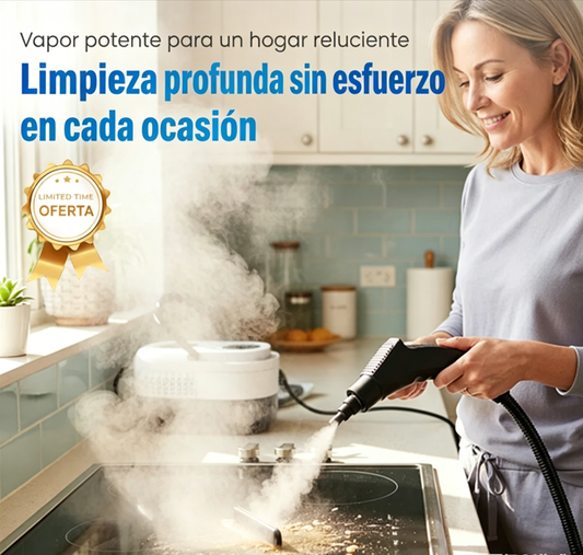 ⏰🔥 ¡50% DE DESCUENTO POR TIEMPO LIMITADO! 🏠 Limpiador a Vapor Multifuncional – Alta Temperatura, Higiene y Comodidad en tu Hogar ✨💧