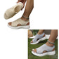 👡 Sandalias de plataforma de punto transpirables para mujer: ligeras y cómodas.
