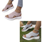 👡 Sandalias de plataforma de punto transpirables para mujer: ligeras y cómodas.