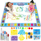 50% DE DESCUENTO🎁Agua Doodle Mat, Aqua Pintura Dibujo Mat Mess Free Aprendizaje Toy Mat