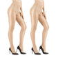 🏆 ¡COMPRA 1 Y LLEVA 1 GRATIS! 🔥 Medias transparentes de cintura alta, brillantes y finas para mujer: finas y cómodas 👑✨
