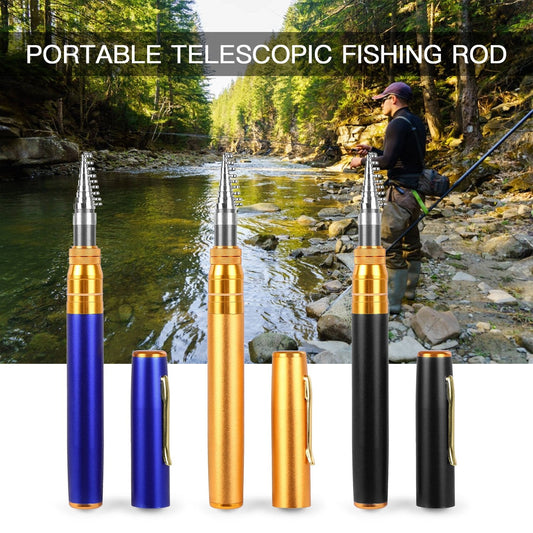🔥ÉXITO DEL 2026 🎣 Caña de pescar de bolsillo – ¡Promoción imperdible!