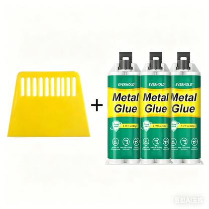 ⏰🔥 ¡50% DE DESCUENTO POR TIEMPO LIMITADO! 🛠️ Pegamento AB de Alta Resistencia – Reparación Rápida y Segura para Metal ✨💪