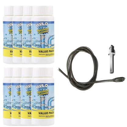 🚀💥💦 Compre 1 y llévese 1 gratis: potente polvo limpiador para fregaderos y desagües