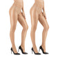 🏆 ¡COMPRA 1 Y LLEVA 1 GRATIS! 🔥 Medias transparentes de cintura alta, brillantes y finas para mujer: finas y cómodas 👑✨