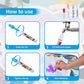 50% DE DESCUENTO🎁Agua Doodle Mat, Aqua Pintura Dibujo Mat Mess Free Aprendizaje Toy Mat