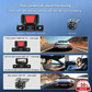 🔥 ¡50% de descuento hasta agotar existencias! 🚗 Cámara para salpicadero Full HD 1080p con 4 cámaras y Wi-Fi