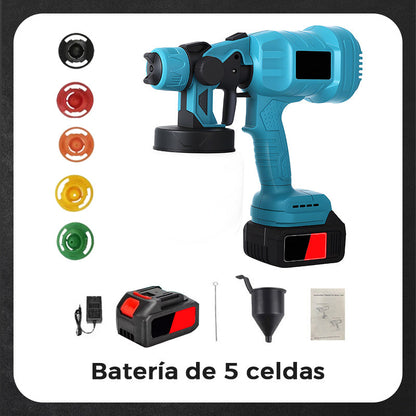 🔥¡Potente Pulverizador de Pintura Inalámbrico 2026!🎨🚀 — Acabado Profesional en Minutos