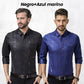 👔 SIEMPRE IMPECABLE | Camisa Antiarrugas para Hombre -50%