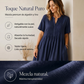 🌸💃 ¡50% OFF! Vestido Largo con Cuello en V – Fresco, Elegante y Cómodo
