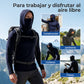 ⏰🔥 ¡50% DE DESCUENTO POR TIEMPO LIMITADO! 👕☀️ Sudadera Ligera con Capucha para Hombre – Secado Rápido y Protección UV 🌿💪