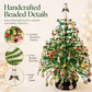 🎄✨ Kit DIY para Árbol de Navidad con Cuentas – 🎅 Crea tu propia decoración navideña que brilla con magia 💡