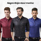 👔 SIEMPRE IMPECABLE | Camisa Antiarrugas para Hombre -50%