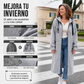 🍂 OFERTA DE TEMPORADA · -50% | Sudadera Larga con Capucha para Mujer