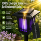 ☀️Lámpara solar antimosquitos ✨ – Lámpara de jardín con estaca, matainsectos UV y luz solar para senderos🦟🚫