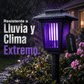 ☀️Lámpara solar antimosquitos ✨ – Lámpara de jardín con estaca, matainsectos UV y luz solar para senderos🦟🚫