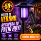 ☀️Lámpara solar antimosquitos ✨ – Lámpara de jardín con estaca, matainsectos UV y luz solar para senderos🦟🚫