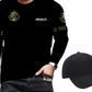 Camiseta de Manga Larga para Hombre - Cuello Redondo