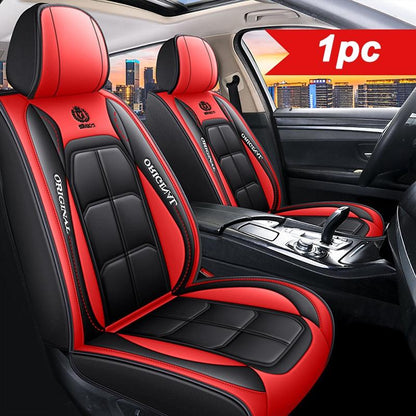 🔥🚗 Fundas para Asientos de Automóvil de Cuero Genuino – Ajuste Universal para Sedanes, SUV y Camionetas ✨🛋️