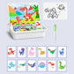 🧩 55% DE DESCUENTO ! 🎨 Puzzles Magnéticos de Vestir para Caras - Juego Educativo de Doble Cara para Niños, Ideal para Viajes y Aprendizaje Creativo ✨🧒