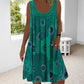 🌸👗 Vestido Estampado de Verano Sin Mangas para Mujer (Tamaño S-5XL) – Fresco, Elegante y Perfecto para los Días Soleados ☀️🌿
