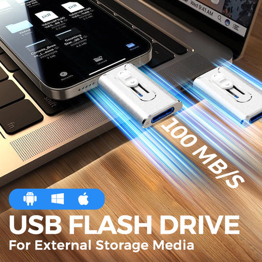 ⏰🔥 ¡50% DE DESCUENTO POR TIEMPO LIMITADO! 💾 Memoria USB Externa – Alta Velocidad, Portátil y Segura ✨💻
