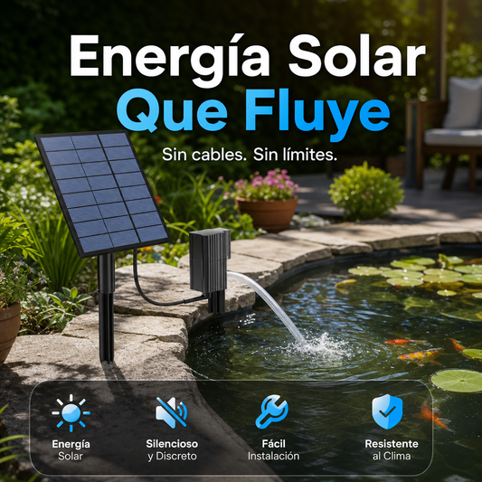 🔥🌞 ¡50% DE DESCUENTO! Aireador Solar para Estanques – Oxígeno Natural 24/7 para tus Peces 🐟💧