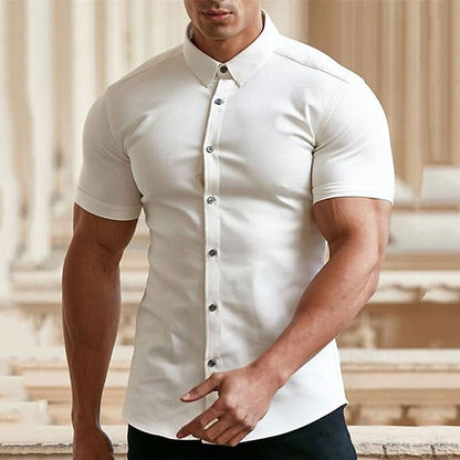Camisas de Botones para Hombre Pousbo® – Sin Plancha👔✨
