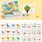 🧩 55% DE DESCUENTO ! 🎨 Puzzles Magnéticos de Vestir para Caras - Juego Educativo de Doble Cara para Niños, Ideal para Viajes y Aprendizaje Creativo ✨🧒