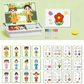 🧩 55% DE DESCUENTO ! 🎨 Puzzles Magnéticos de Vestir para Caras - Juego Educativo de Doble Cara para Niños, Ideal para Viajes y Aprendizaje Creativo ✨🧒